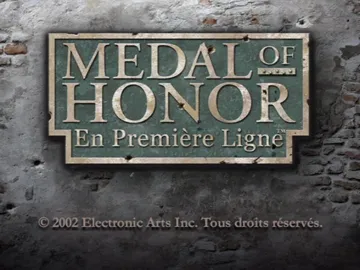 Medal of Honor - Frontline screen shot title